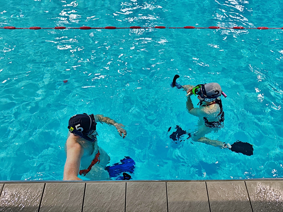 Hokej pod wodą Walenie Siemianowice Śląskie Trening 14 II 2026